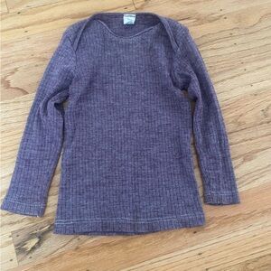 Petit Bateau Purple Kids Long Sleeve Top 12-18 months